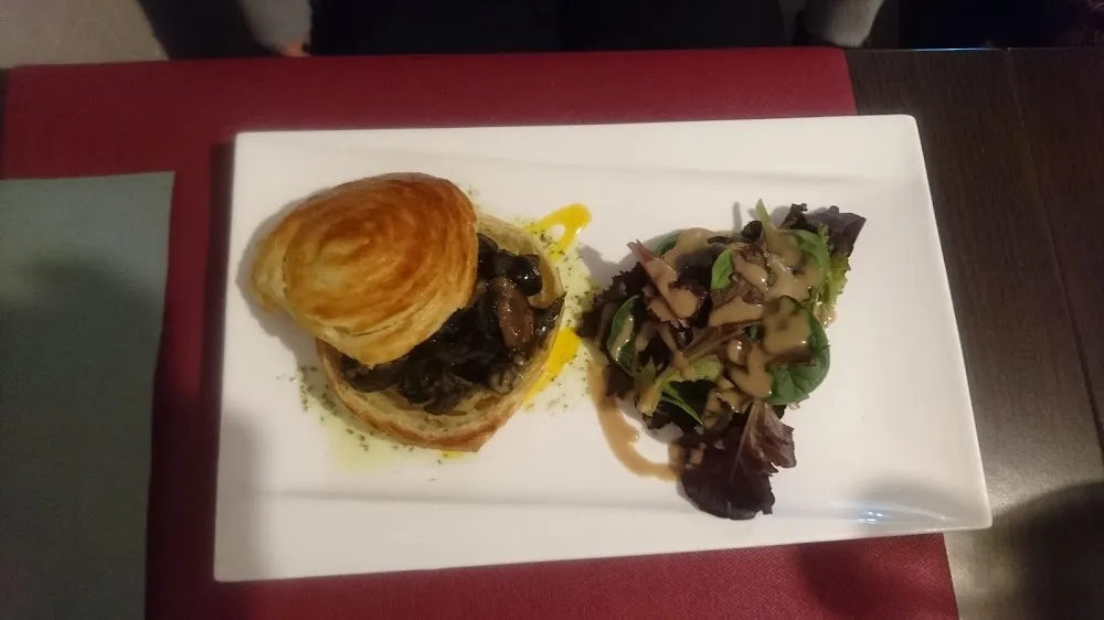 Croustillant d'escargots